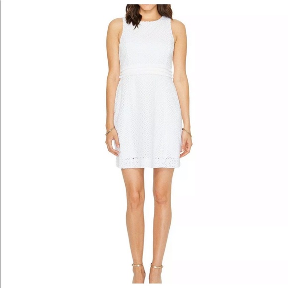 Lilly Pulitzer Arden Shift Dress- Lace/White - Picture 2 of 6